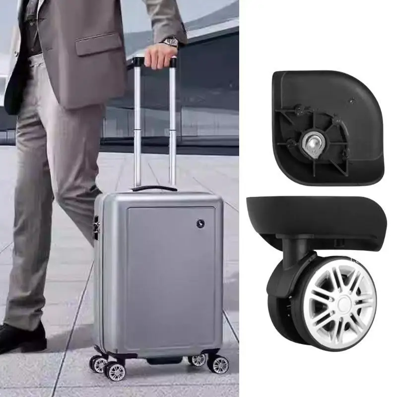 

2Pcs Suitcase Wheels Luggage Spinner Caster Silent Luggage Wheels Replacement Wheels Box Trolley Accessories For Suitcases
