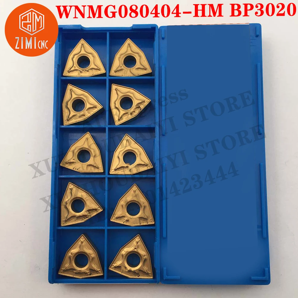 WNMG080404-HM BP3020 WNMG080404-HM Carbide Inserts Turning Inserts CNC cutting Tools metal lathe mechanical Cutter Lathe Blades