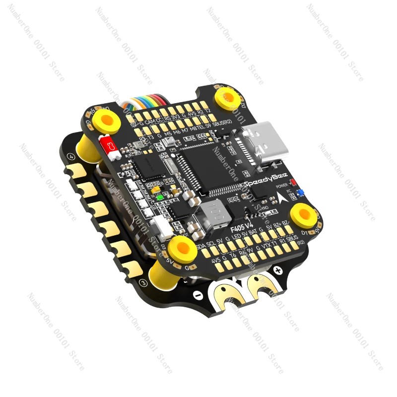 

SpeedyBee F405 V4 60A Летающая башня F405 V4 Управление полетом BLS 60A ESC «четыре в одном» 30x30