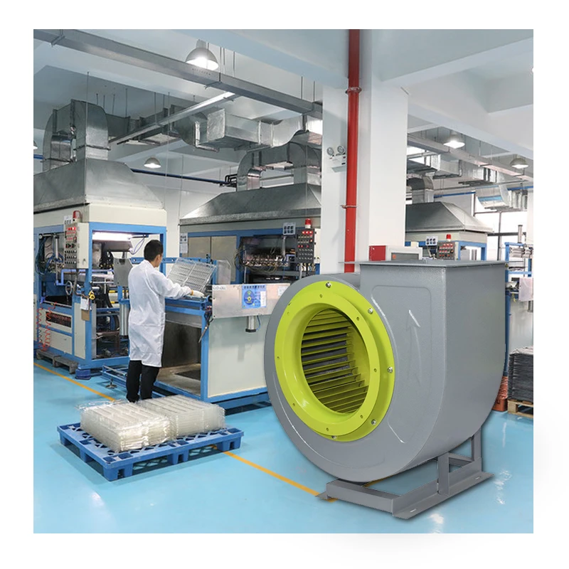 11-62  Multi-vane Centrifugal Fans Industrial 220V Low Noise Large Suction Hotel Kitchen Fume Exhaust Fan