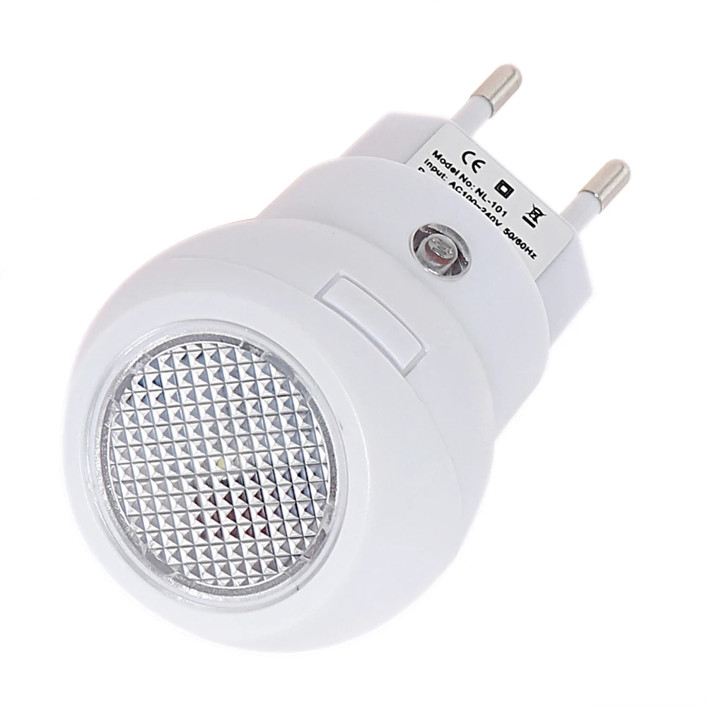 ITimo 360 lampu malam rotasi Manual lampu baru Sensor cahaya LED lampu kamar tidur colokan Eropa