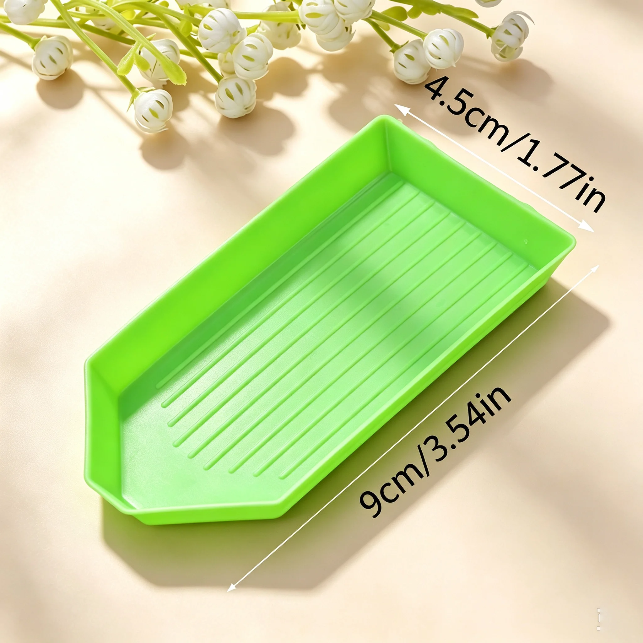 6-Piece Plastic DIY Rhinestone Craft Tool Tray, Diamond Painting Supplies and Tools