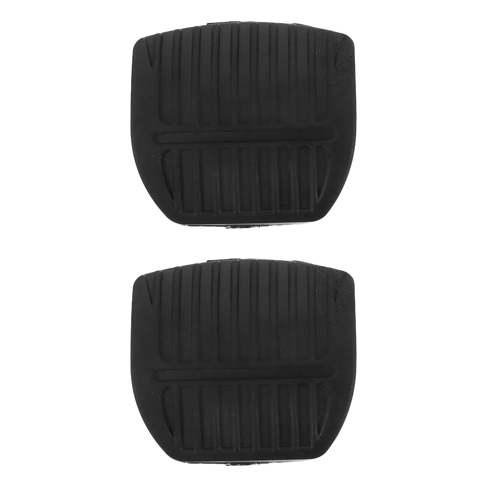 2 pcs Brake Clutch Pedal Rubber Covers Car Pad Foot Halloween Christmas New Year Forklift Anti Slip Replacement Shock Absorption