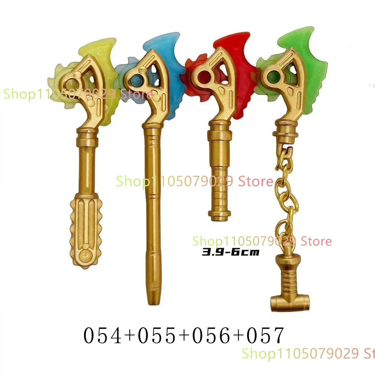 New Anime Cartoon TV Toy Weapons Swords Suitable for Ninja Building Blocks Kids Collect Toys Birthday Gifts