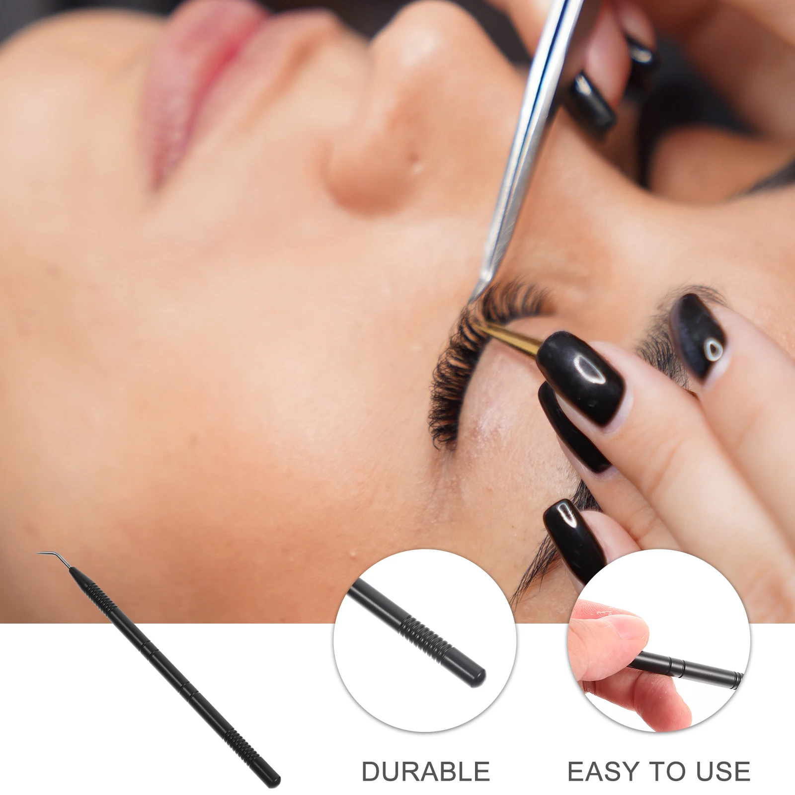 

Rod Eyelash Stick Separator Wimpern Lifting Supplies Curler Stainless Steel