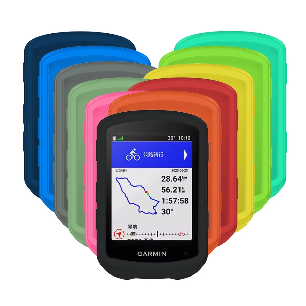 EDGE540 EDGE840 Case Silicone Protective Cover for GARMIN EDGE 540 EDGE 840 Bike Bicycle Computer Black and colour