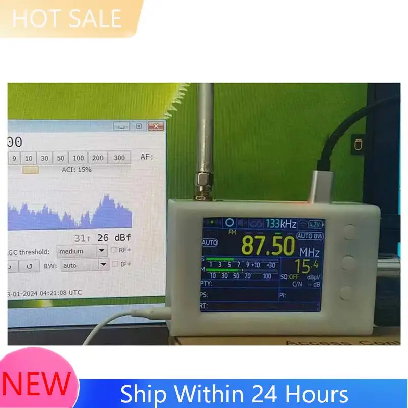 

A78K Новый 64-108 МГц портативный полнодиапазонный радиоприемник TEF6686 RDS приемник AM FM SW MW LW с антенной 2,8-дюймовый экран PE5PVB