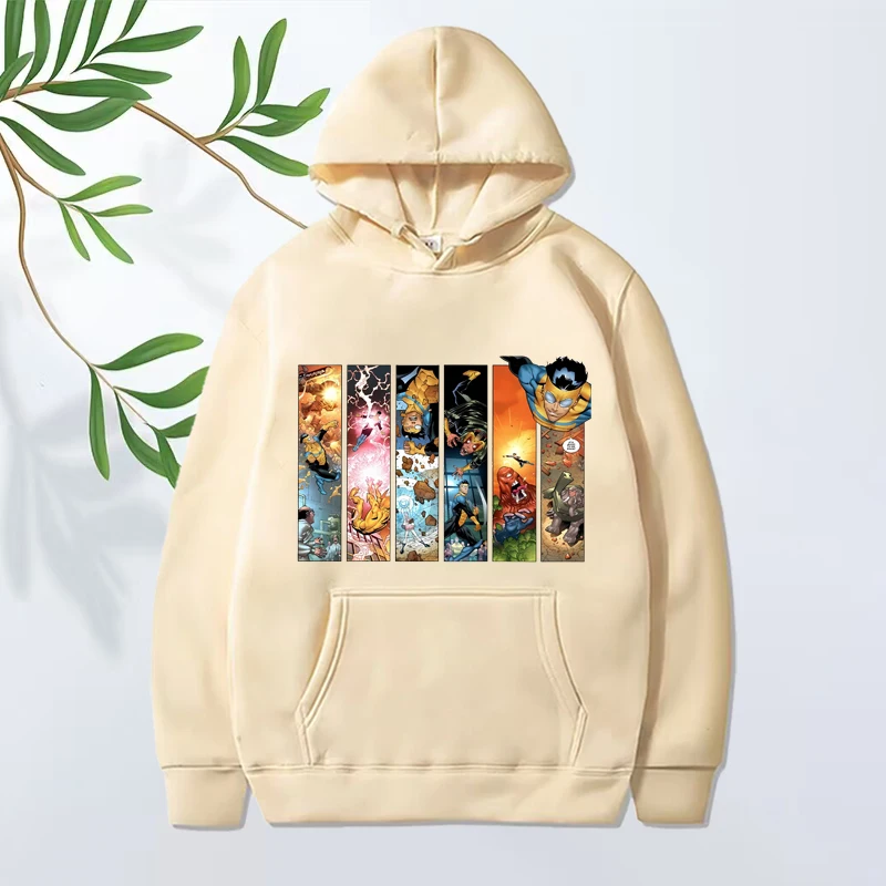 Hot sale Invincible Classic graphics hoodie 2025 men women fashion vintage Long sleeve streetwear print oversized hoodie unisex