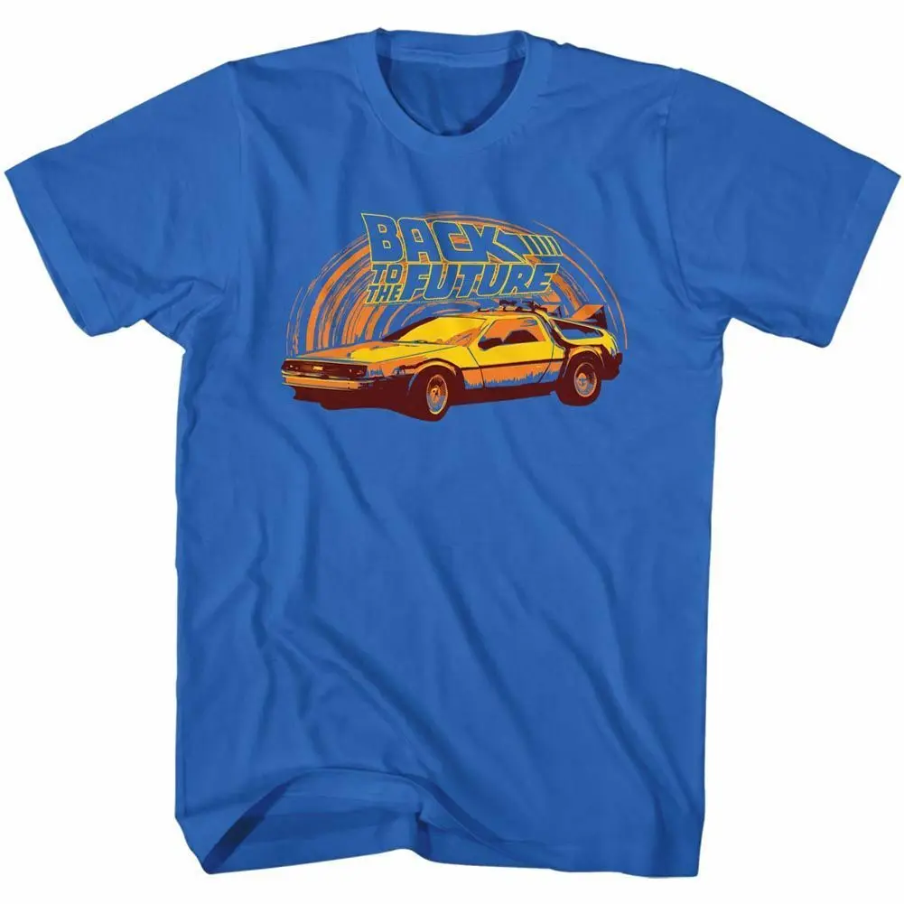 Back To The Future Yeller Royal Adult T Shirt