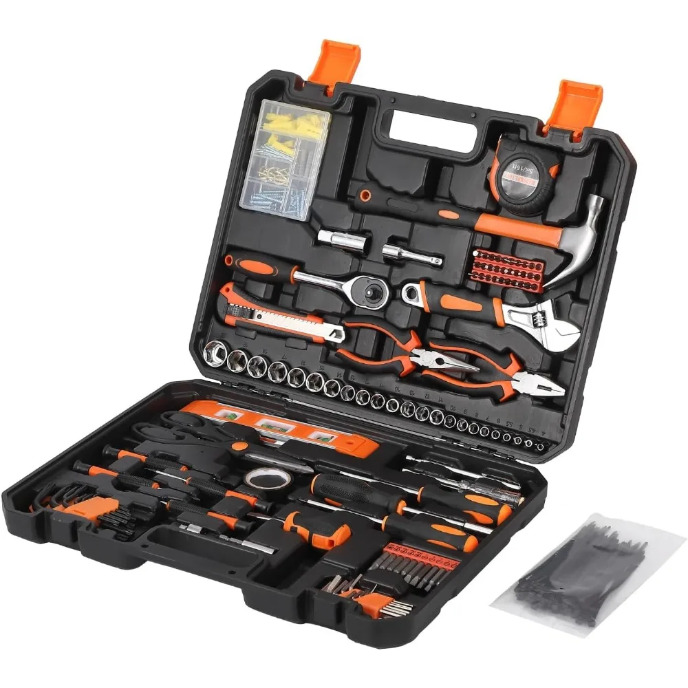 

247 Piece Complete Home and Auto Repair Tool Kit with Storage Case
