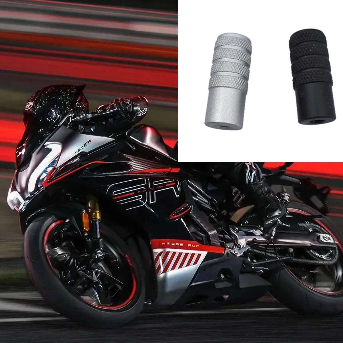 Motorcycle accessories rear brake pedal kit support column Fit For CFMOTO 800NK 450NK 450SR
