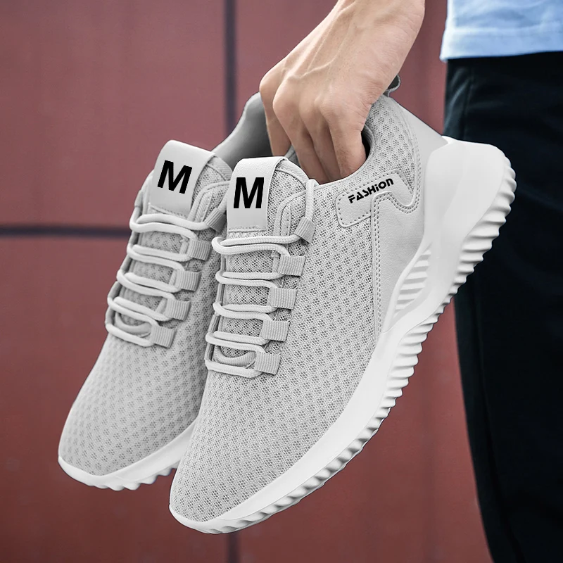 

2025 Men Sport Shoes New Breathable Mesh Running Shoes Men Classic Casual Sneakers Male Non-slip Outdoor Comfort Walking