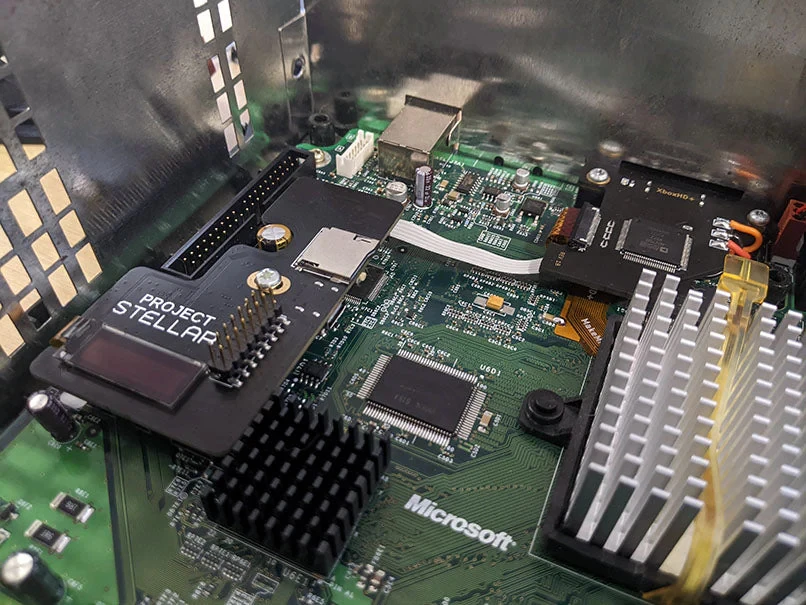 مجموعة XboxHD+ HDMI مع ملحق ألعاب OpenXenium Retro