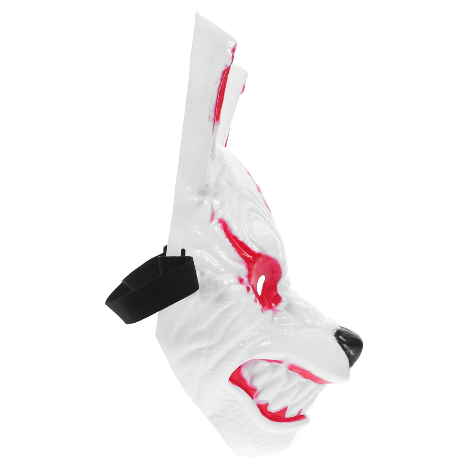 

Wolf Face Mask Halloween Costume Custom Fun Animal Horror Scary Head Plastic Masks Miss