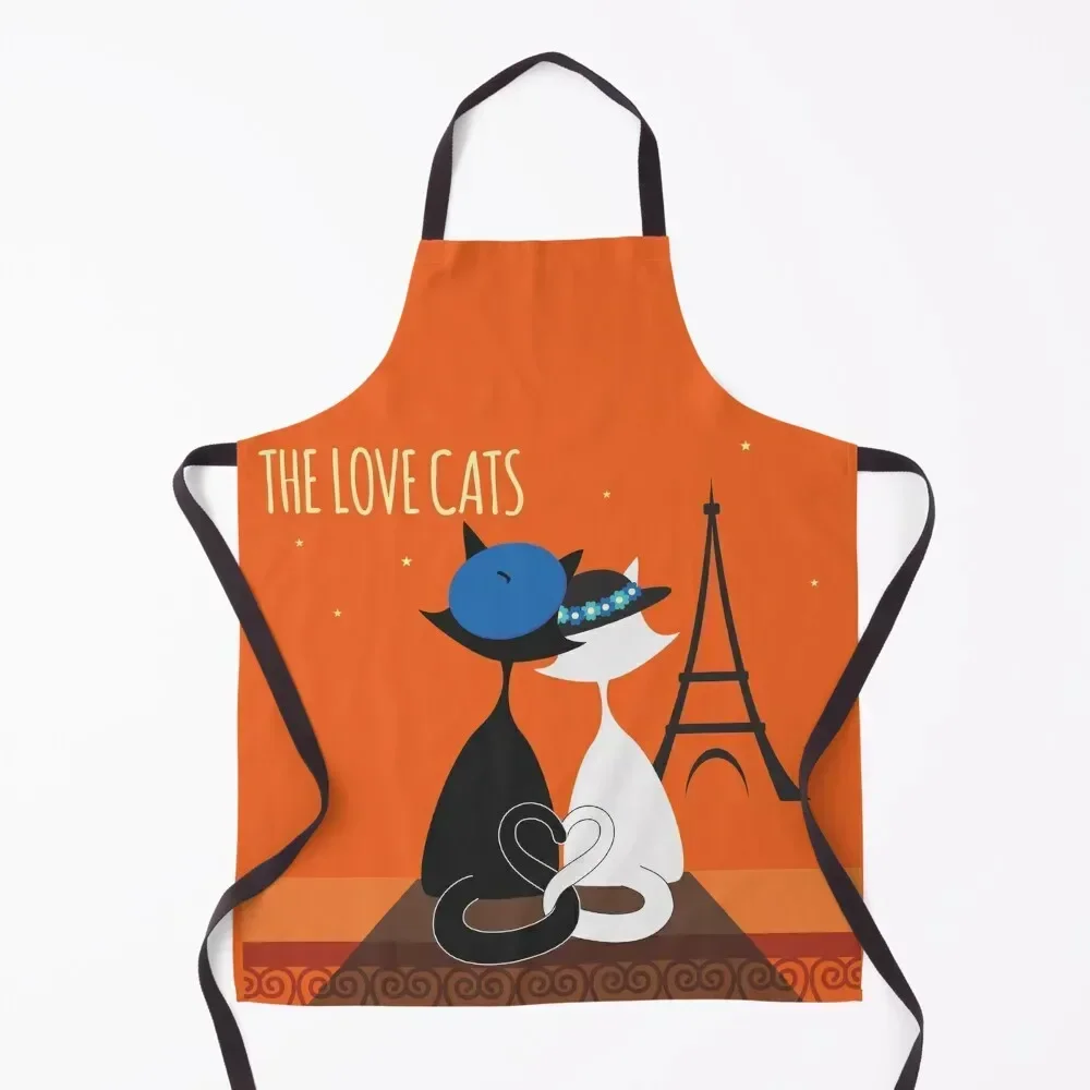

The Love Cats - Sunset Apron Barber Waiter Uniforms Chef Accessory household woman Apron