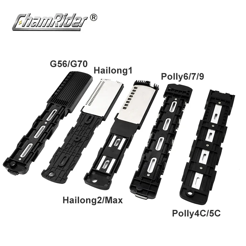 E-Bike-Batterie hailong polly Batterie untere Basis chamrider g56 g70 4c 5c für Controller Box Montage platte Halterung