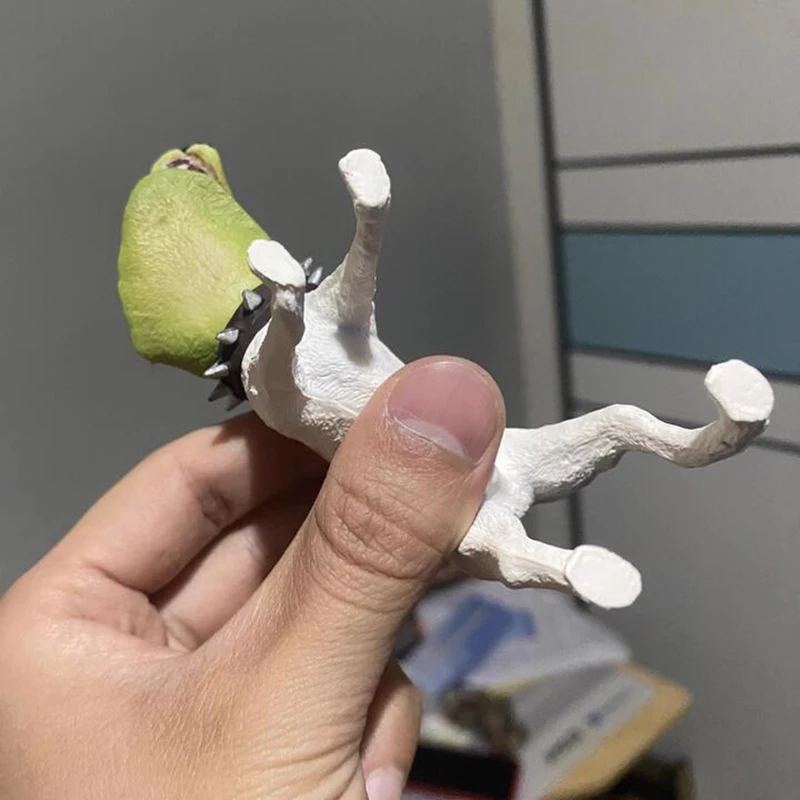 7cm Figurka Akcji Pies z Maską Hot The Mask, Figurka Anime, Model Maski, Figurka Dekoracyjna na Biurko, Ozdoby, Zabawki, Prezent dla Chłopców na Święta