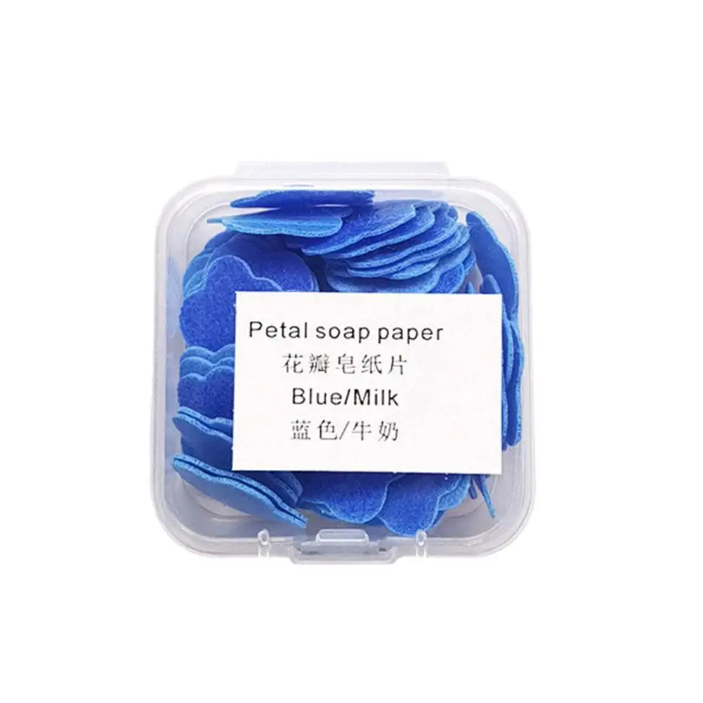 Disinfecting Soap Paper Bath Soap Mini Cleaning Washing Scented Travel Easy Disposable Convenient Hand Slice Soap Pa W1I3