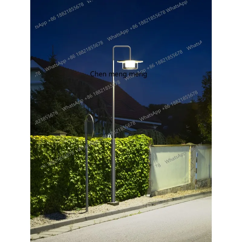 

Outdoor modern solar pole outdoor garden villa courtyard light community garden park road landscape light