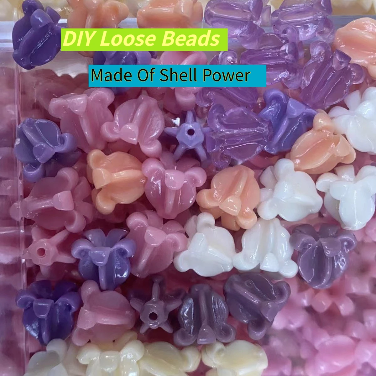

38Pcs/Strand Shell Beads 11x12 mm Made Of Shell Powder Cottom Beads For Jewelry Making DIY Necklace Earrings Accessory