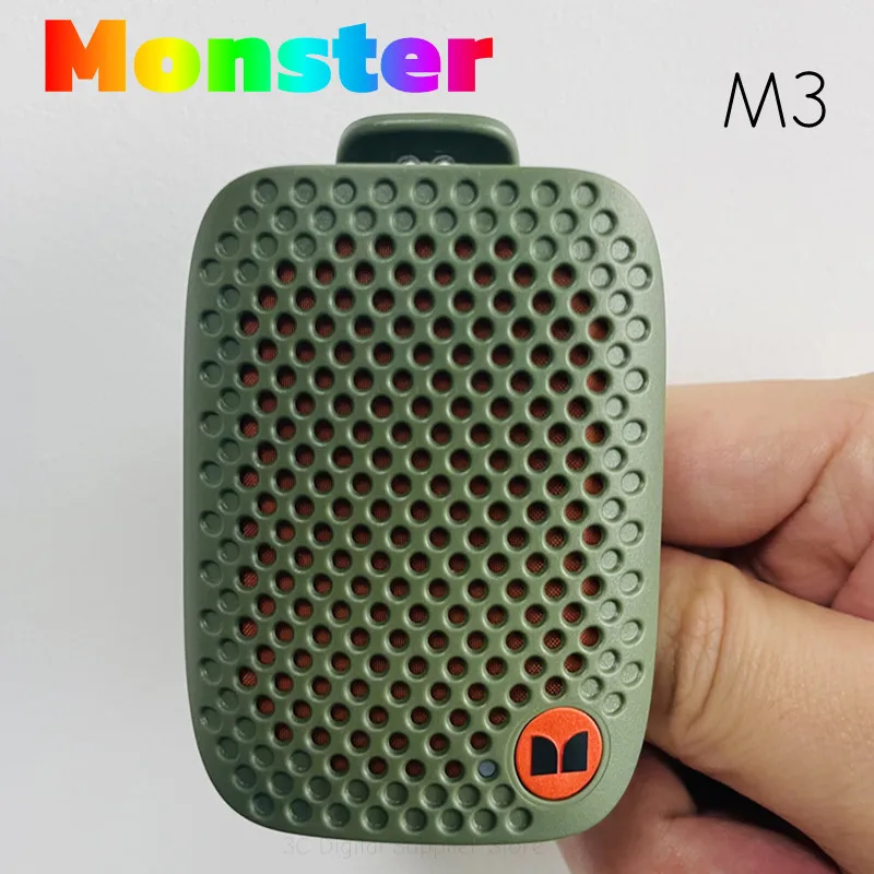 

Caixa De Som Мини Портативный Беспроводной Bluetooth 5.4 НЧ-динамик Открытый IPX5 Водонепроницаемый зажим для ношения Крошечный громкоговоритель