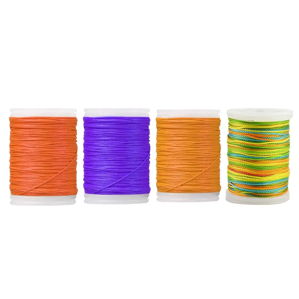 

Serving Thread, Bowstring Serving Material 120 Yards for Tying Peep Sight Nock Bow String, 1 Roll /Purple/Multicolor/Yellow