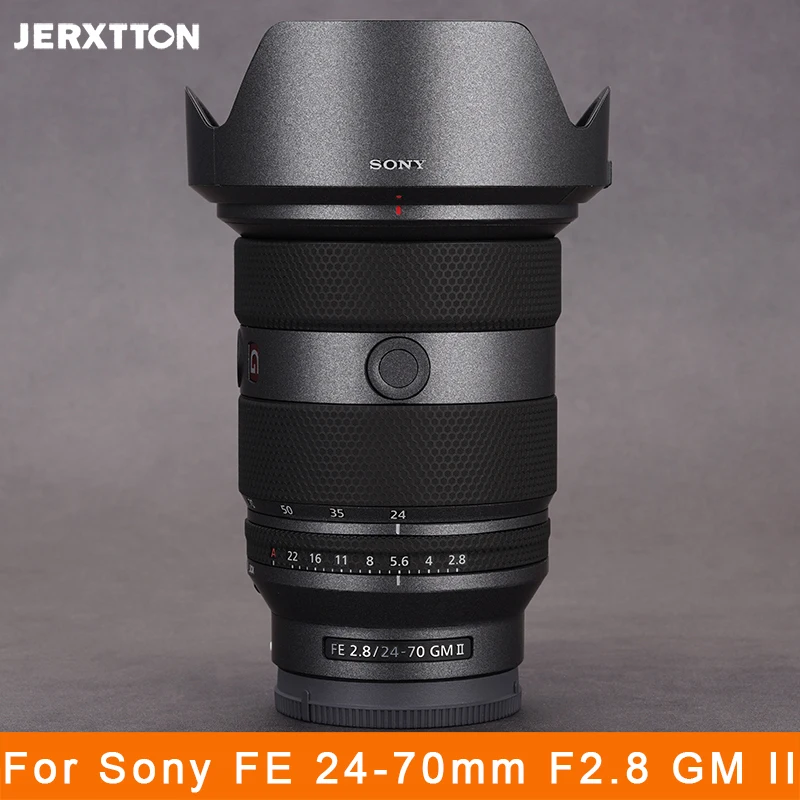 Vas 24-70 2.8 II camer objektív matrica Köntös 3M Sálak fólia Hátvéd bakelit Matrica Reve számára sony Vas 24-70mm F2.8 GM II SEL2470GM2