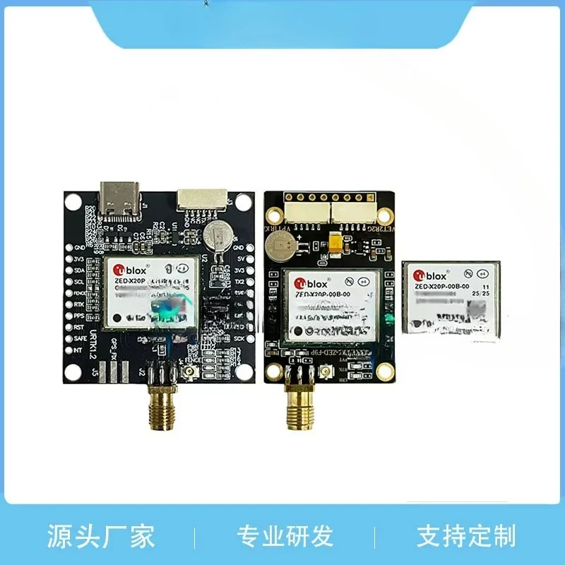 ZED-X20P-00B 10B RTK Positioning Module GNSS High Precision All-Galaxy, Anti-Interference F9P