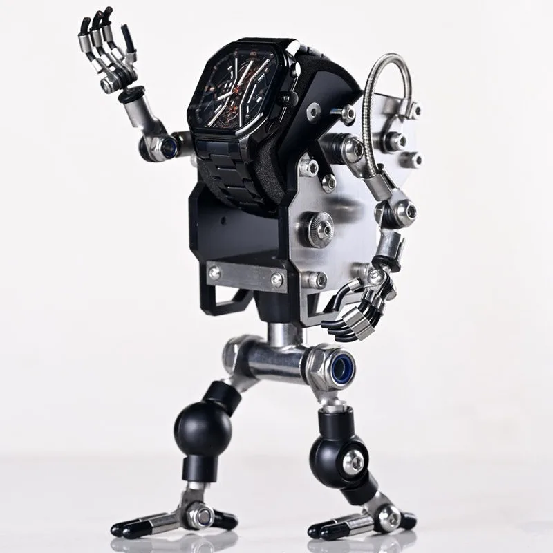 Metal Watch Holder Mechanical Robot Watches Stand Creative Wristwatch Display Rack Luxury Decor Men Gift Watches Storage Rack