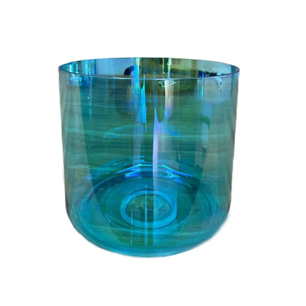 

High Purity Tone Alchemy 6 Inch Crystal Clear Singing Bowls For Spiritual Zen Meditation