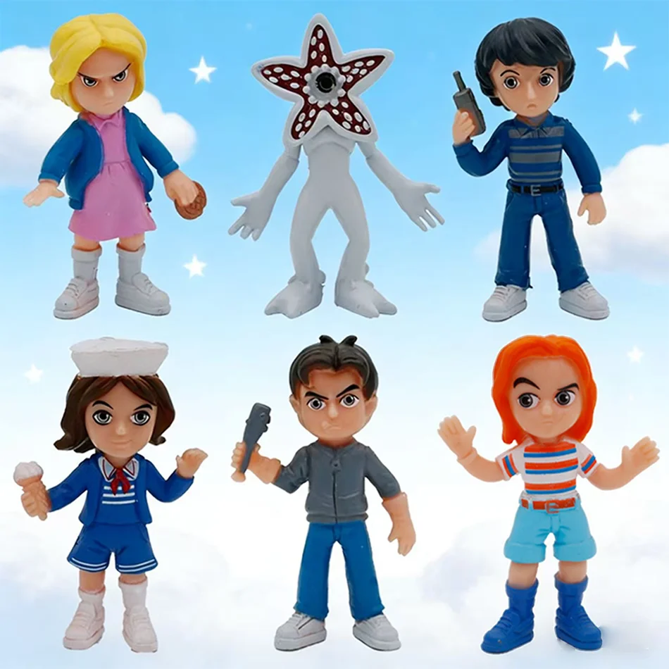 6 قطع من شخصيات نباتات آكل اللحوم من ستيف الساخن، نموذج تزيين سطح المكتب، زينة هدايا عيد الميلاد #1