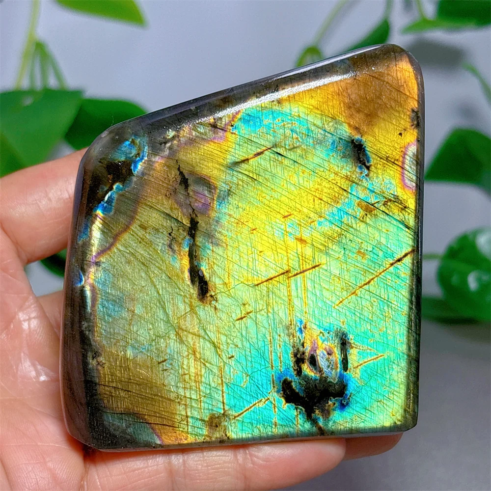 Rainbow Labradorite Free Form High Quality Crystal Natural Stone Quartz Stone Minerals Home Decoration Reiki Energy Healing