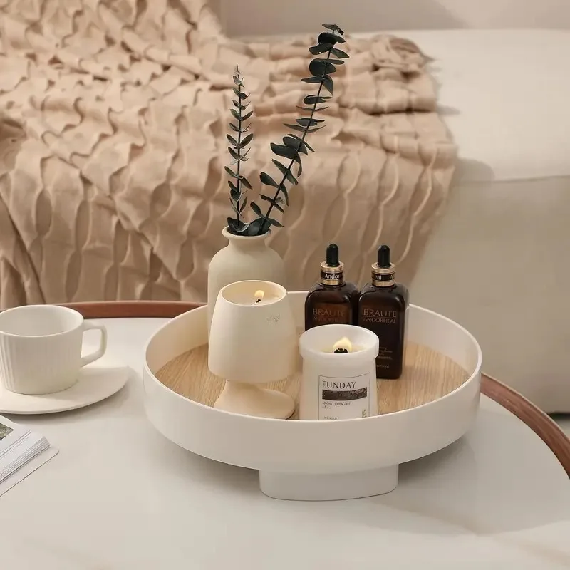 Holz Ablagefach Desktop Kleinigkeiten Schlüssel Aufbewahrungsbox Parfüm und Kosmetik Ablage Schmuck Aufbewahrungsbox Weihnachtsgeschenke