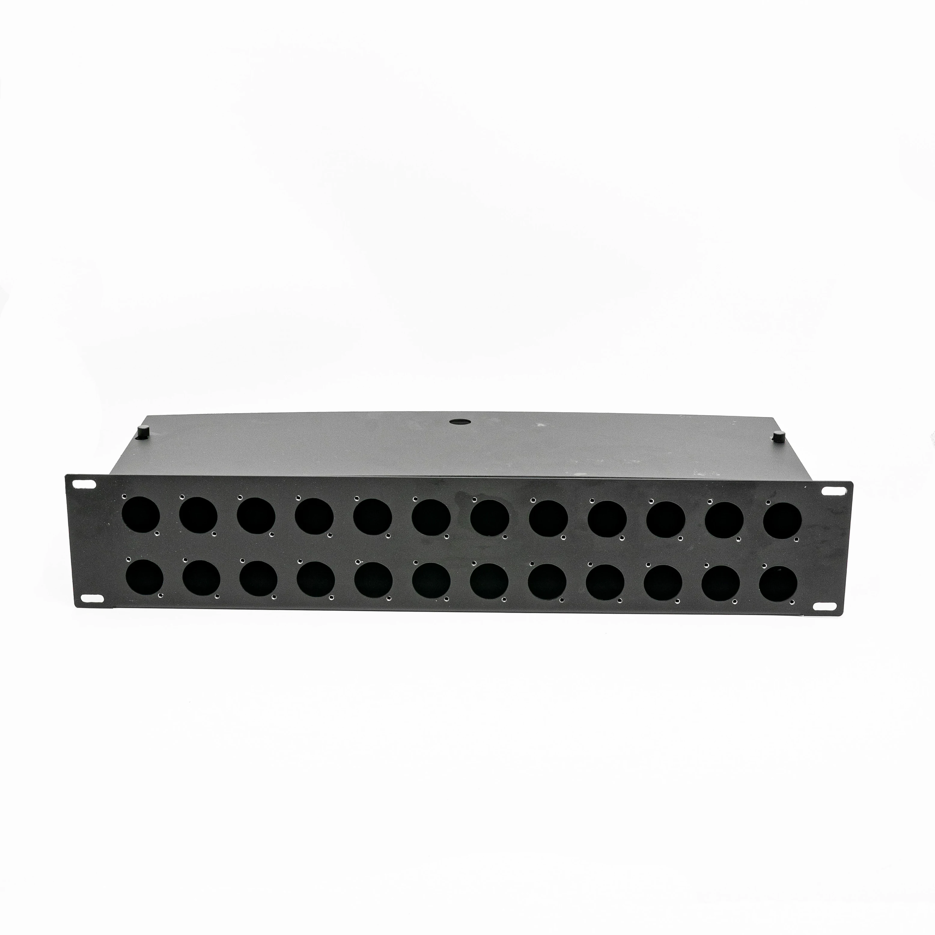 1U2U Rack-Mount Multimedia Signal Integration Box, 19-inch Rack Panel, Audio Video Fiber Optic Network Signal Integration Panel