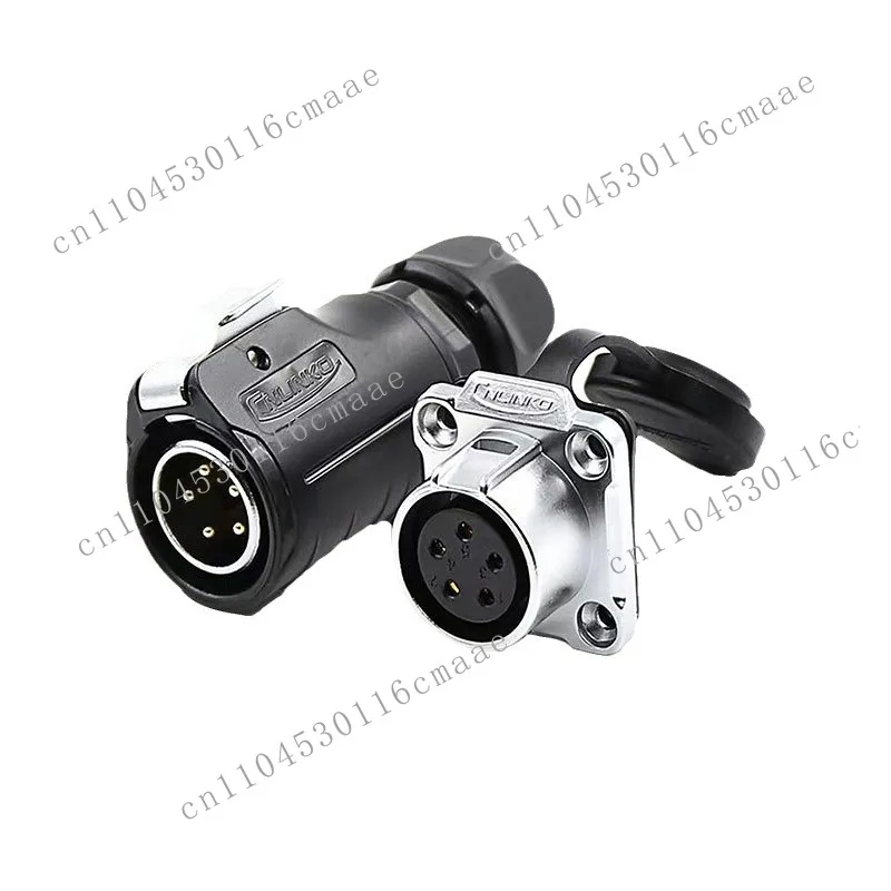 LP20 waterproof aviation plug socket 2-3-4 - 5-7-9 - 12 pin male female connector