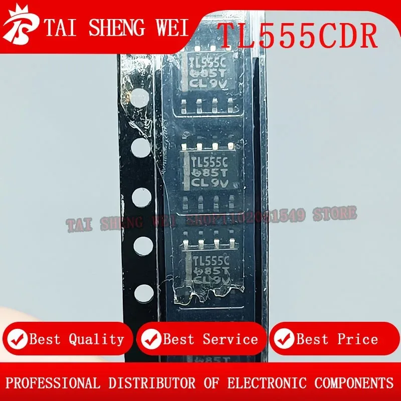 

10 шт. TL555C TLC555CDR SOP-8 TL555 SOP8 TLC555 SOP TLC555CD чип часов реального времени SMD новый оригинальный