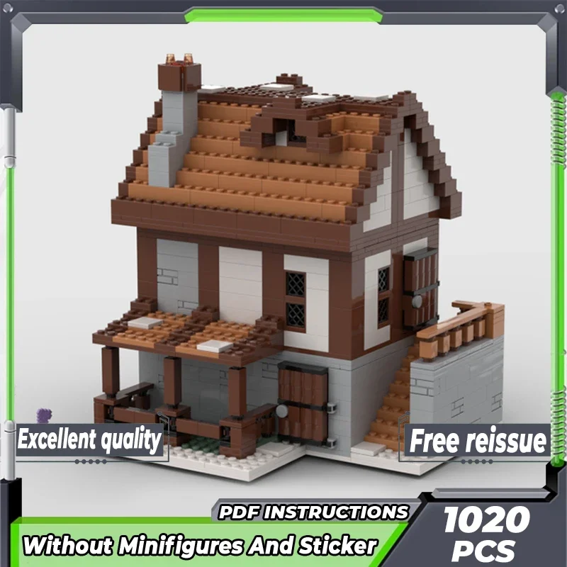 Moc Pixel House Blocos de Construção, Popular Adventure Game Model, Tecnologia Tijolos Modulares, Brinquedos de Natal, Conjuntos de Presentes DIY, Montagem