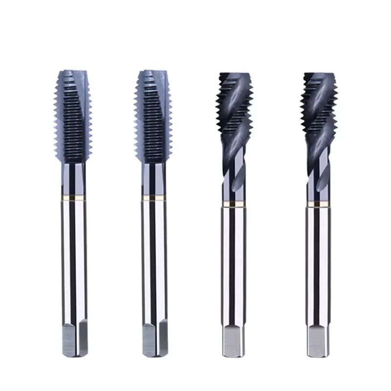 GAMONT Cobalt Containing High-speed Steel Hardened TICN Coating Machine Tip/Spiral Taps For Steel Drilling Machine Tapping Tools