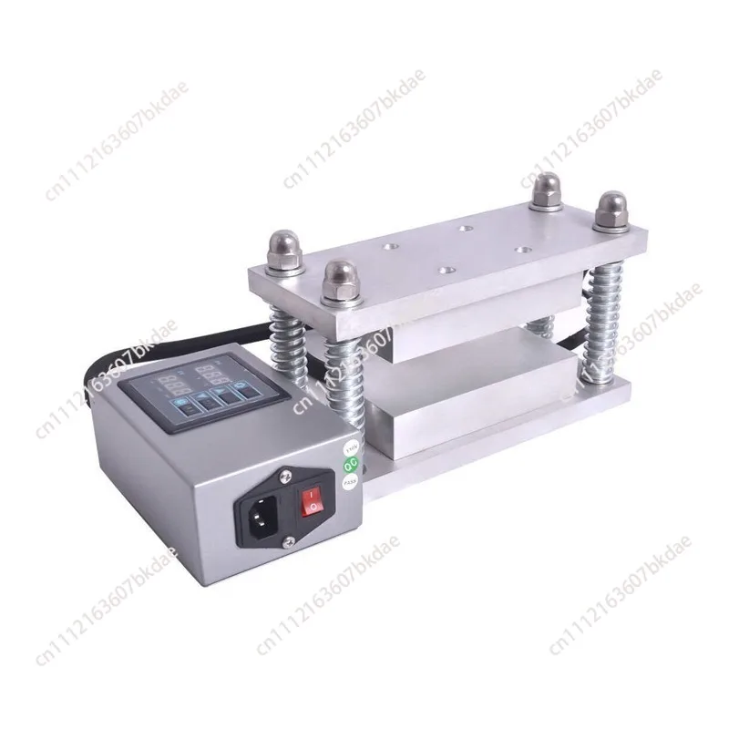Heating Plate Press Machine 7.5X15cm Upper Lower Hot  With Instrument Set For Household Small Scale Oil Extraction Processing