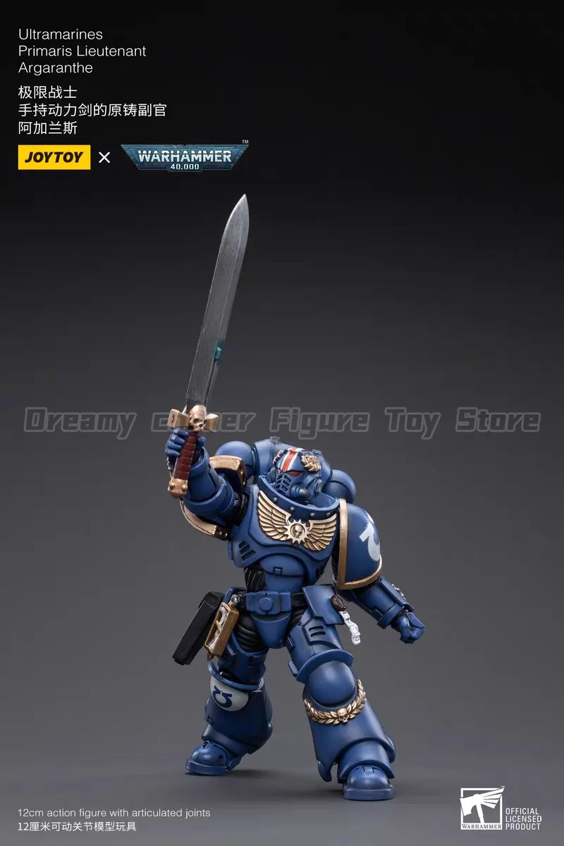 

【24 hours delivery】JOYTOY Warhammer 40K Ultramarines Primaris Lieutenant Argaranthe Action Doll 1/18