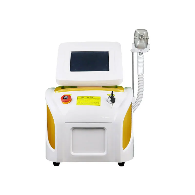 Máquina de depilación láser con diodo de 3 longitudes de onda 755 1064 808n con sonda de pelo de nariz -28 ℃   Depiladora permanente indolora enfriadora