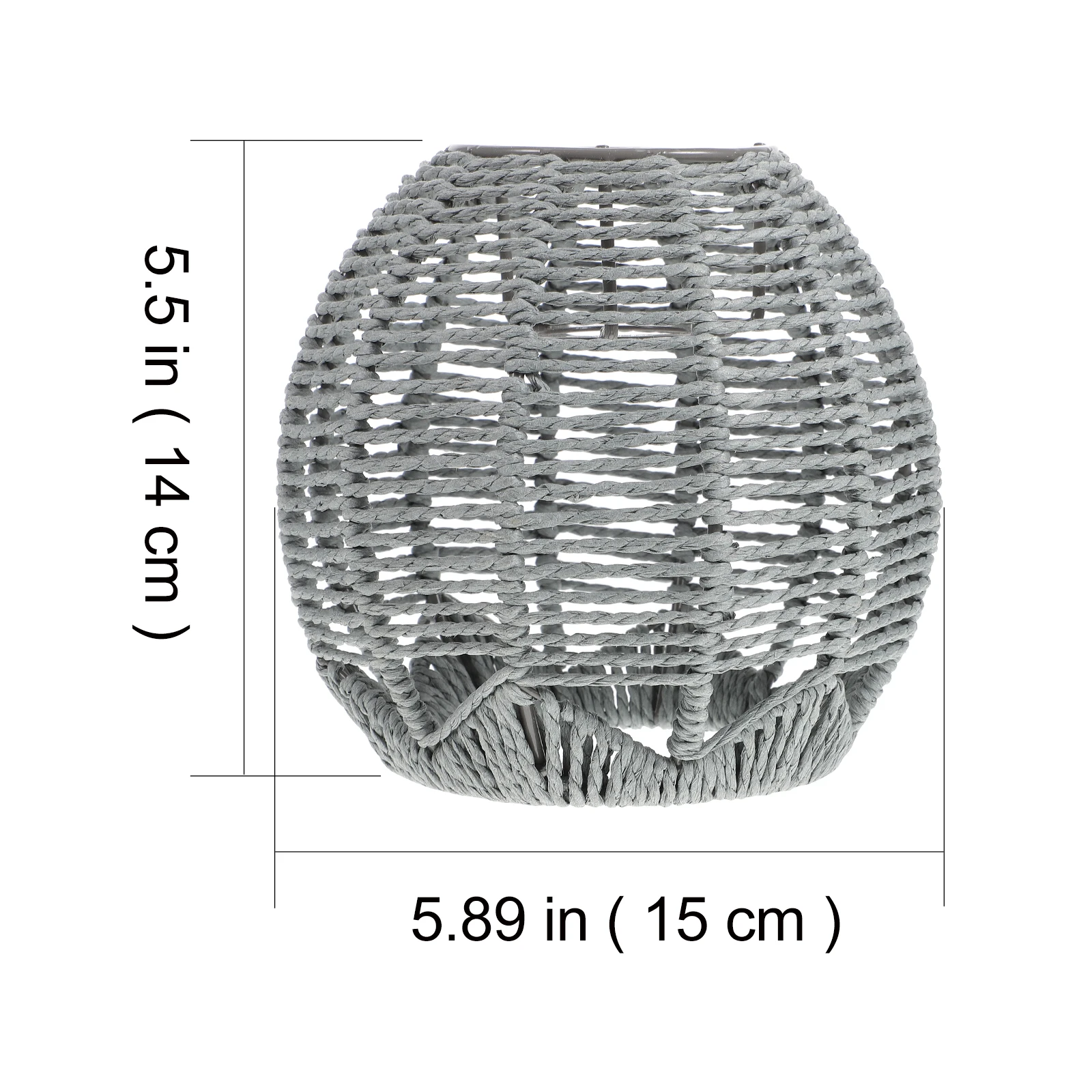 

1Pcs Woven Rattan Modern Style Chandelier Lamp Shade Decorative Light Cover for Home Tea Room Living Room Warm Mood