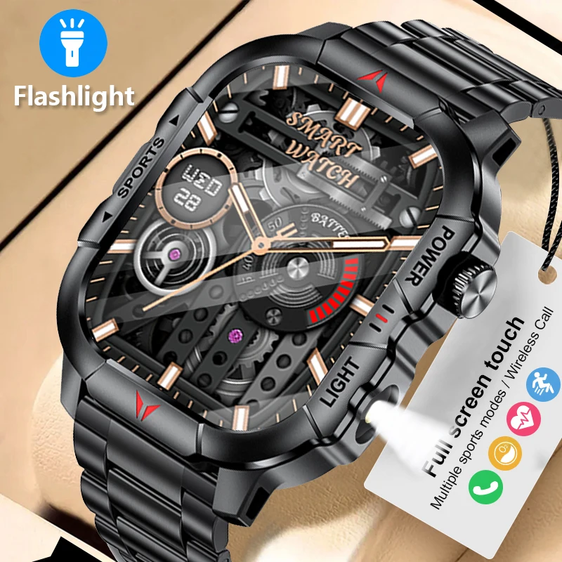 

Original Smart Watch Men Bluetooth Call Fitness Watch Health Monitoring IP68 Swim Waterproof Sports Men's Smartwatch Android iOS