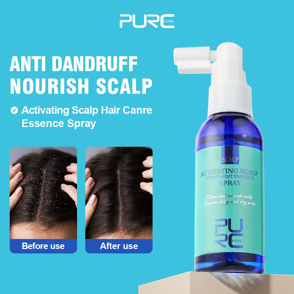

Anti Dandruff Scalp Treatment Spray Nourish Scalp Treatment Hair Follicle Anti-Itch Oil Control Deep Repair Hair Care Products