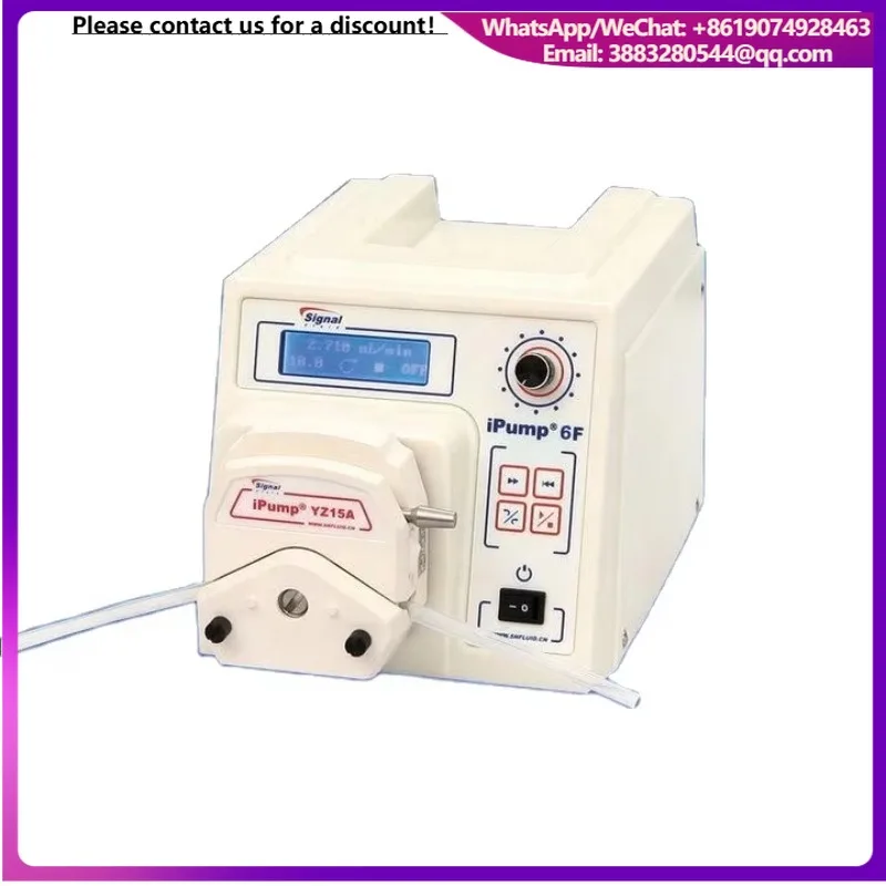 Precision Electric Peristaltic Pump 300ml Perfume Liquid Filler Dispenser With Metering Low Pressure Roller Structure