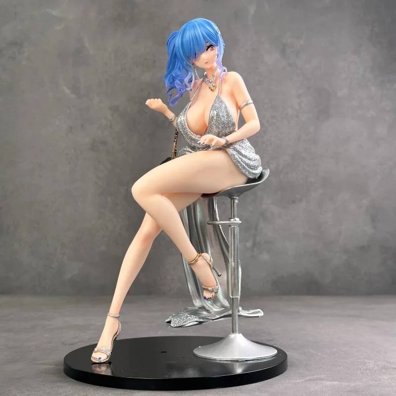 

Синий файл сидячее платье Saint Louis стульчик для девочек аниме игровая модель орнамент подарок для мальчика