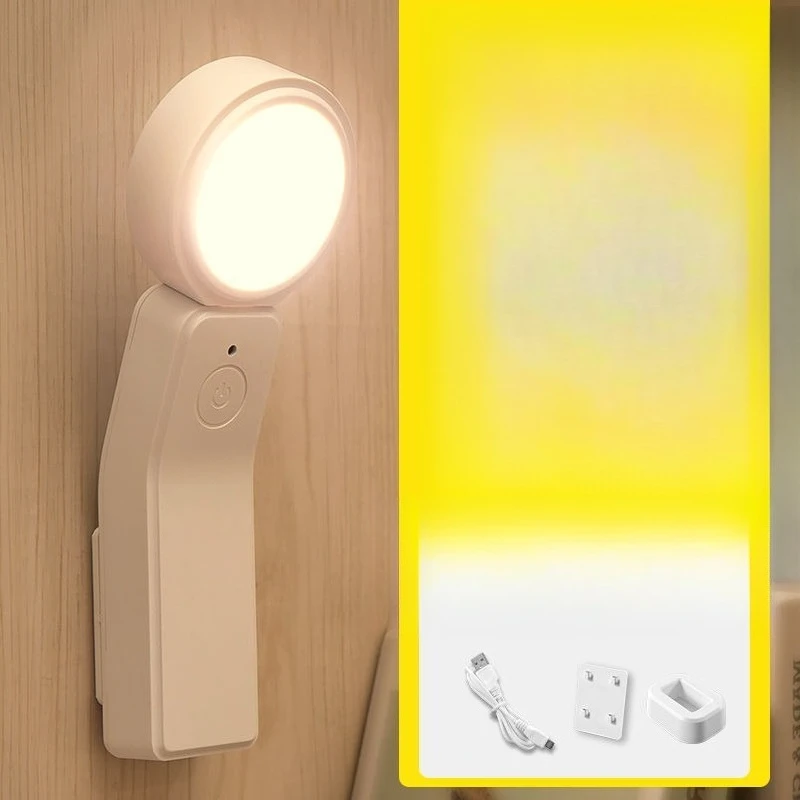 

Dormitory Bedroom Bedside Reading Light Rechargeable Bed Portable