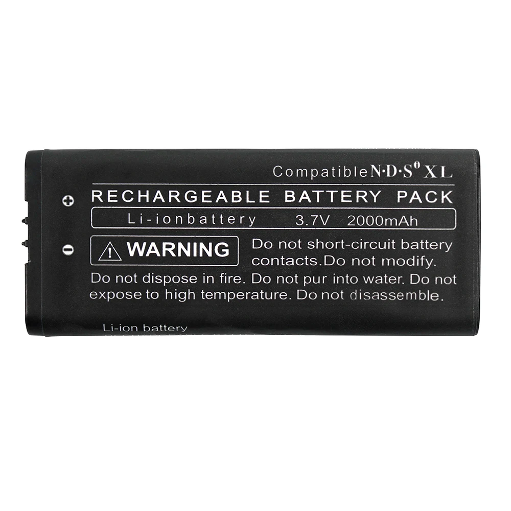 OSTENT 1000mAh Rechargeable Lithium-ion Battery + Tool Pack Kit for Nintendo NDSiLL NDSiXL