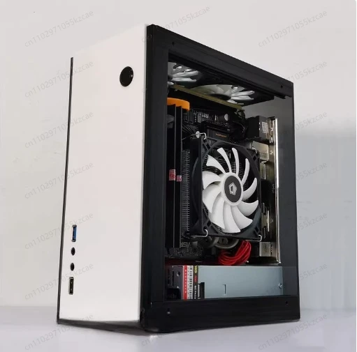 

Корпус A31S Mini ITX с прозрачной боковой панелью - Корпус A4-образной конструкции, совместимый с малым блоком питания 1U, неалюминиевый дизайн