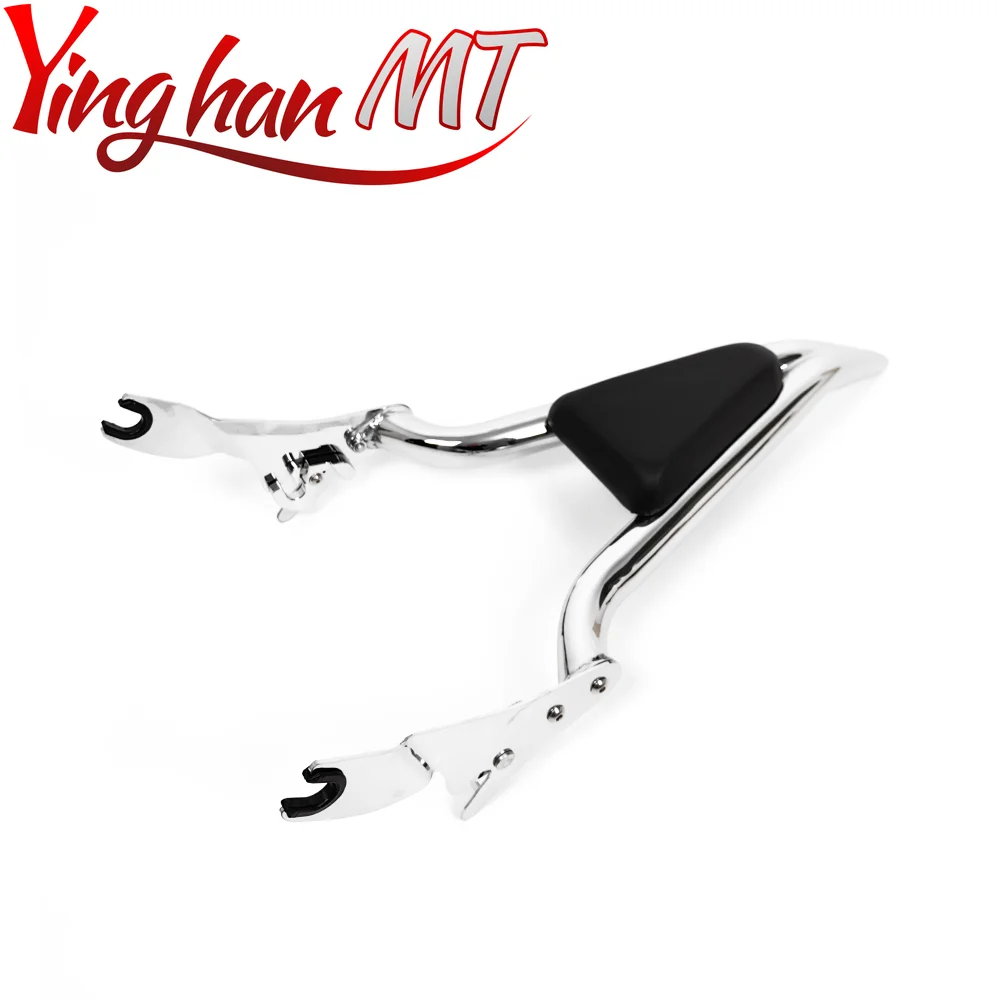 Motorcycle Black Detachable Passenger Backrest Sissy Bar Fit For Harley Touring Road King Street Glide Road Glide 2009-2023
